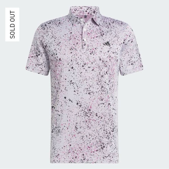 Mens Adidas Jacquard Golf Polo Shirt XL Like NEW - Picture 8 of 9